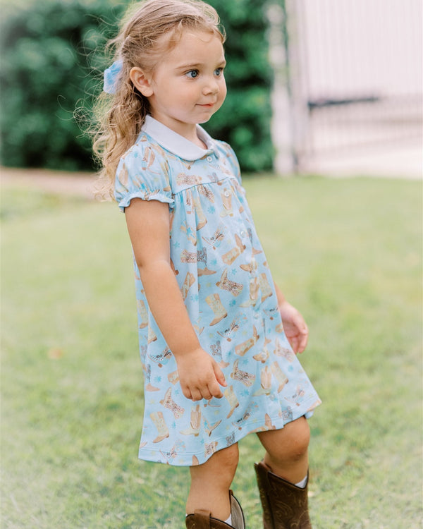 Boots S/S Button Front Dress