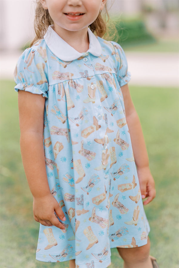 Boots S/S Button Front Dress