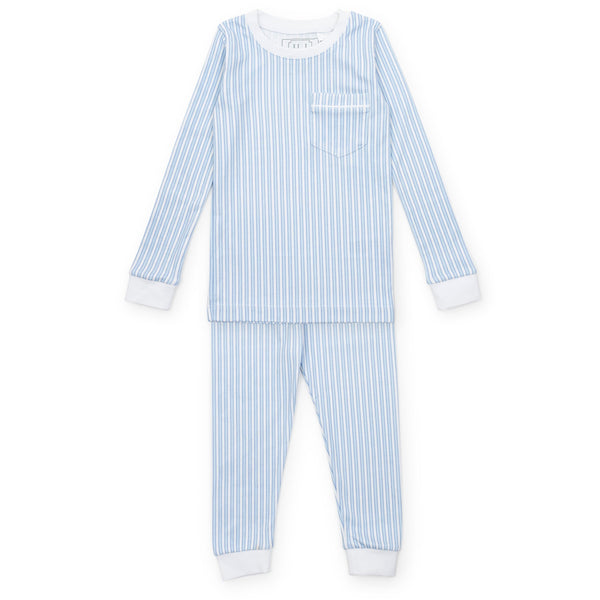 Bradford Pajama Pant Set- Classic Blue Stripe