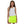 Mini Pleated Skort- Solid Neon Yellow