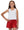 Shimmer Butterfly Short- Red