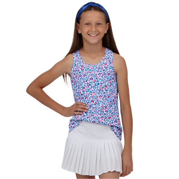 Mini Pleated Skort- Solid White