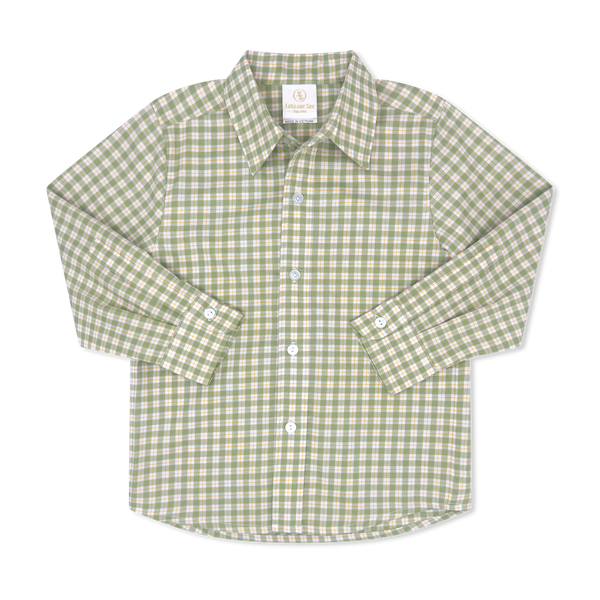 Brees Button Down- Pinecrest Plaid