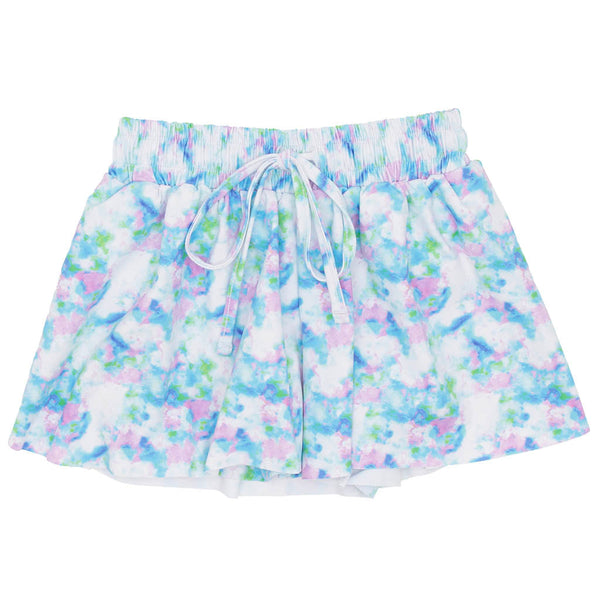 Bright Clouds Butterfly Short