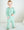 Green Ticking Stripe 2-Piece Pajamas