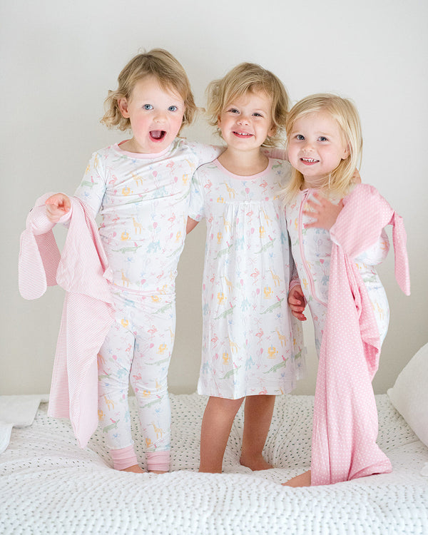 Birthday Zoo Animals Bamboo Dress
