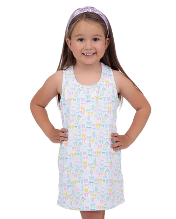 Pastel Bows Izzy Tennis Dress
