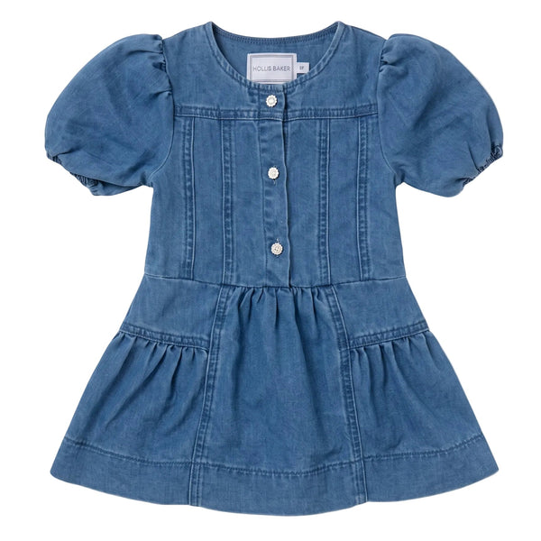 Brynn Dress- Denim
