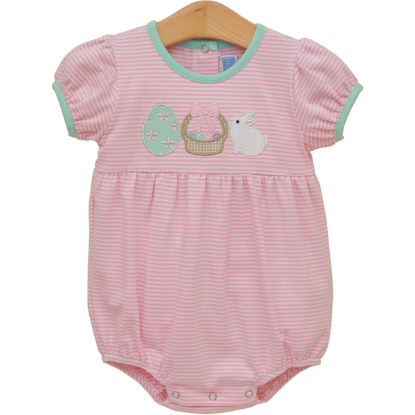 Bunnies & Baskets Bubble- Pink