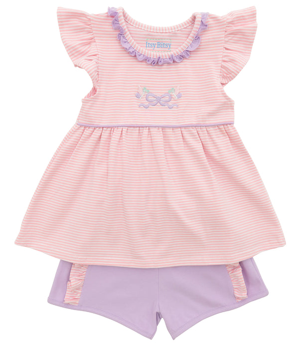 Butterflies & Bows Short Set