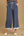 Scalloped Hem Pants- Denim