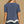 Scalloped Hem Top- Denim
