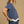 Scalloped Hem Top- Denim