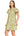 Floral Ruffle Sleeve Dress- Sage