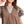Boho Ruffle Sleeve Mini Dress- Taupe