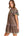Boho Ruffle Sleeve Mini Dress- Taupe