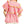 Vintage Charm Ruffle Blouse- Pink Mix