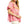 Vintage Charm Ruffle Blouse- Pink Mix