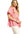 Vintage Charm Ruffle Blouse- Pink Mix