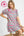 Floral Ruffle Dress- Pink Mix