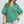Floral Puff Sleeve Blouse- Green Mix