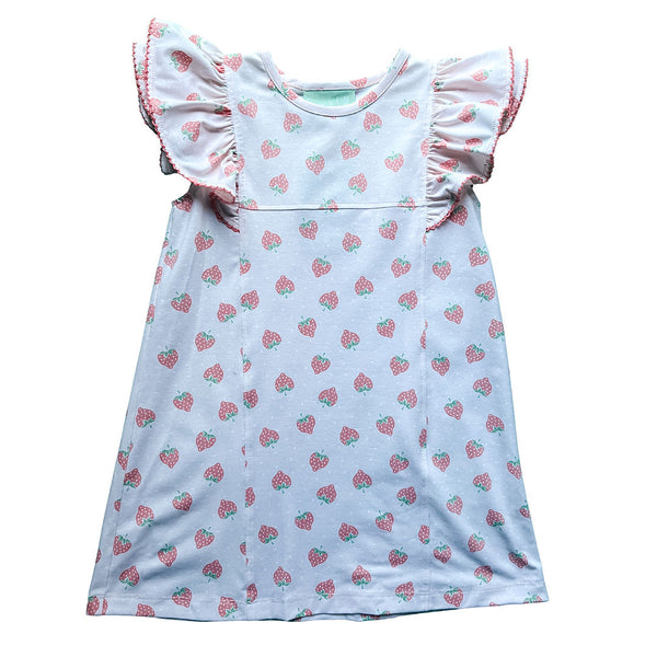 Strawberry Ruffle Dress