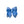 Grosgrain Bow On Clip- Capri Blue