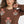 Floral Knit Sweater w/ Puff Sleeves- Espresso
