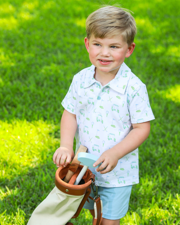 Caddy Club Polo Short Set