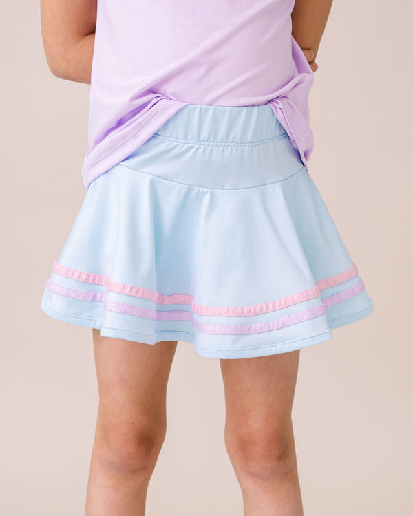 Callie Skort- Cotton Candy Blue, Cotton Candy Pink, Petal Purple
