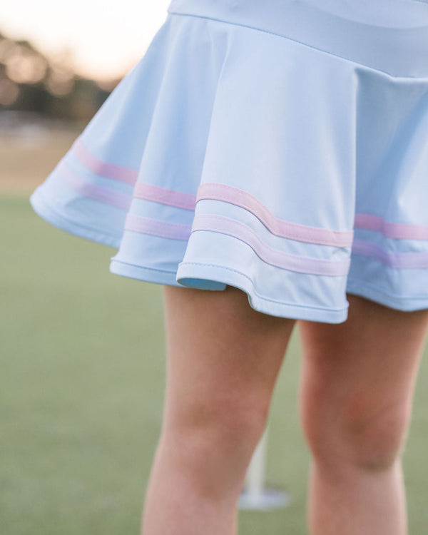 Callie Skort- Cotton Candy Blue, Cotton Candy Pink, Petal Purple