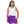 Gathered Skort- Purple Shimmer