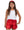 Shimmer Butterfly Short- Red