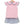 Camilla Skort Set- Light Pink/Dusty Blue Stripe