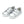 Caroline Scalloped Sneaker - Silver