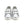 Caroline Scalloped Sneaker - Silver