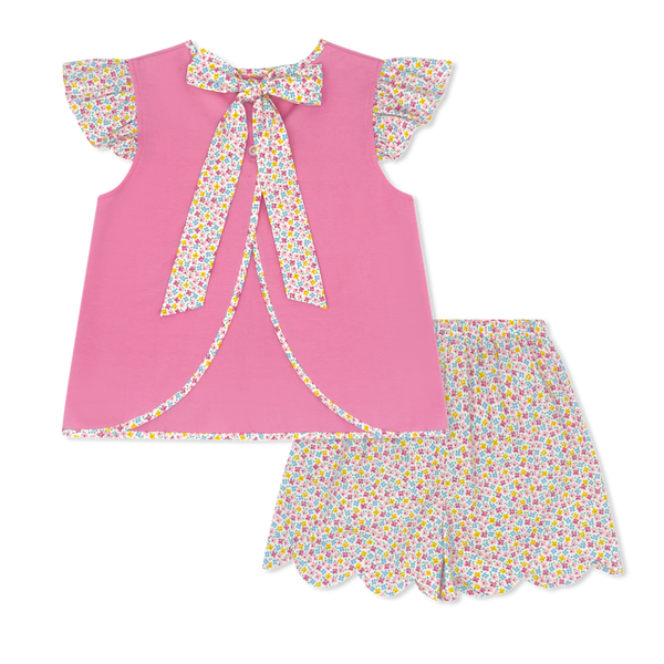 Channing Bloomer/Short Set- Franklin Floral
