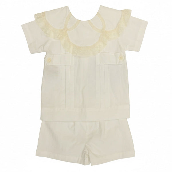 Charlie Short Set- Antique White