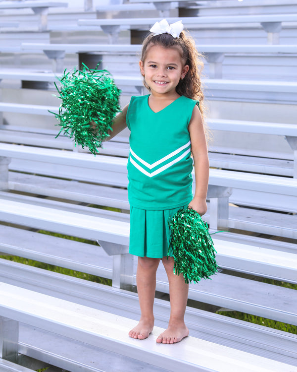 Cheer Uniform Set- Green