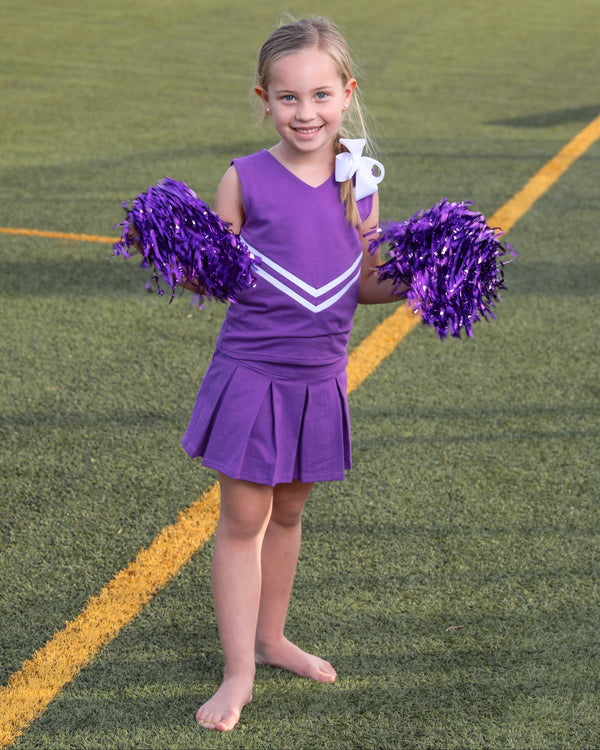 Cheer Uniform Set- Purple