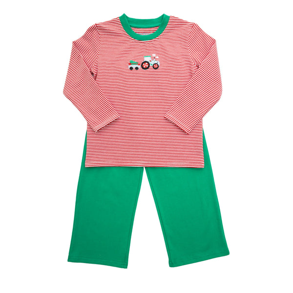 Christmas Tractor Pant Set