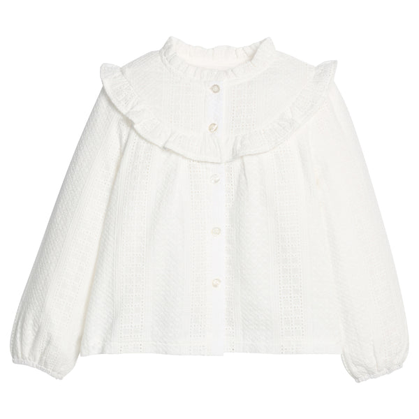 Cintra Top - White Eyelet