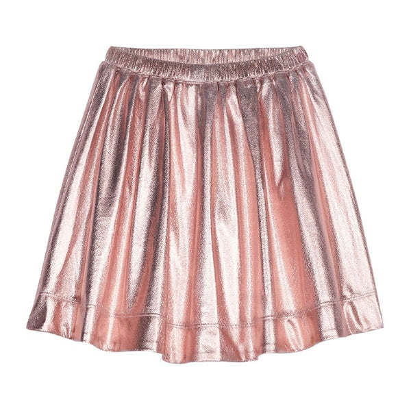Circle Skirt- Pink Lame