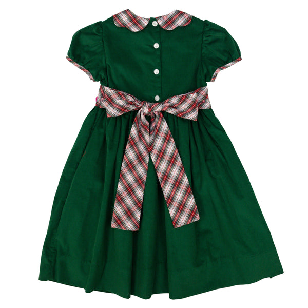 Green Corduroy Dress