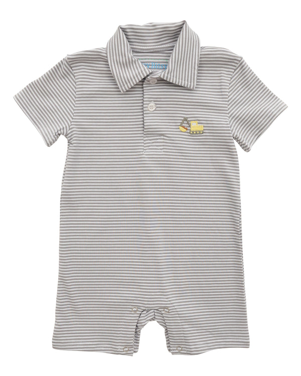 Construction Polo Romper