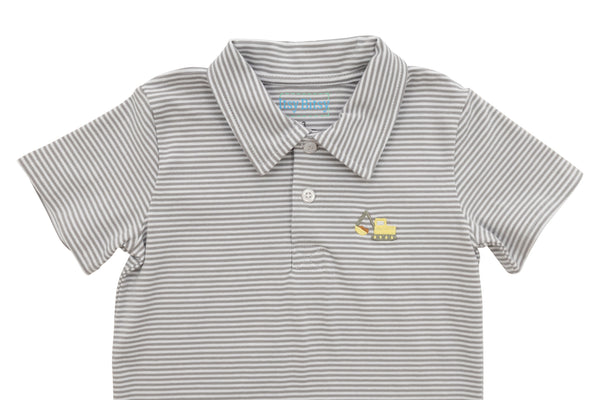 Construction Polo Romper