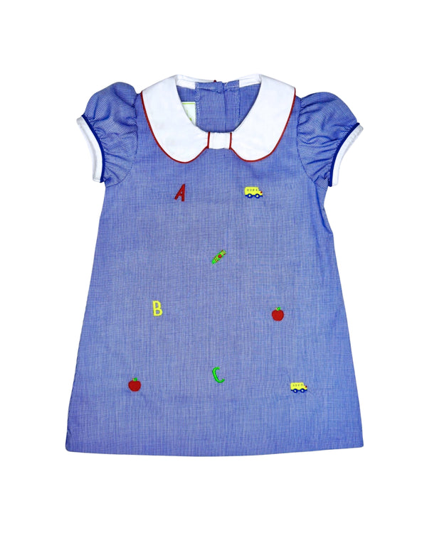 ABC Alice Dress- Royal Blue Micro
