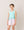 Riley Tank- Totally Turquoise, Pure Coconut