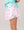 Tatum Short- Tiny Dancer, Totally Turquoise Stripe