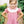 Crispin Apple Scallop Dress